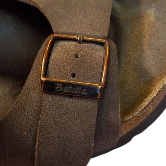 Birkenstock Betula L6 M4 37 Double Strap Open Toe Sandals Slingback Shoes Buckle - Picture 8 of 12